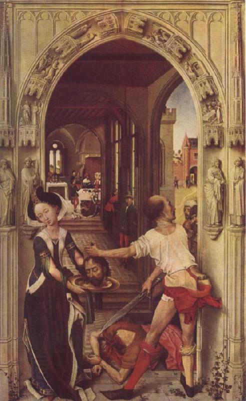 Rogier van der Weyden St.John Altarpiece oil painting picture